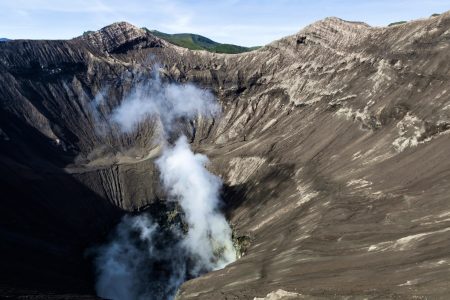 Bromo Crater on a good and calm day.