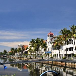 The historical Old Town in the middle of bustling metropolitan Jakarta