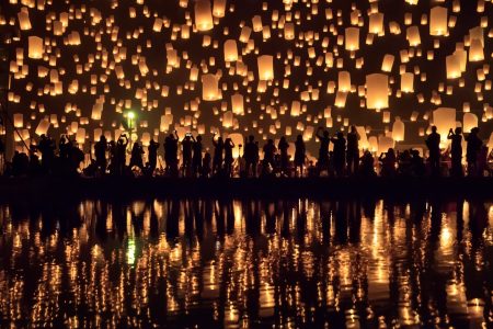 Yi Peng Lantern festival Thailand