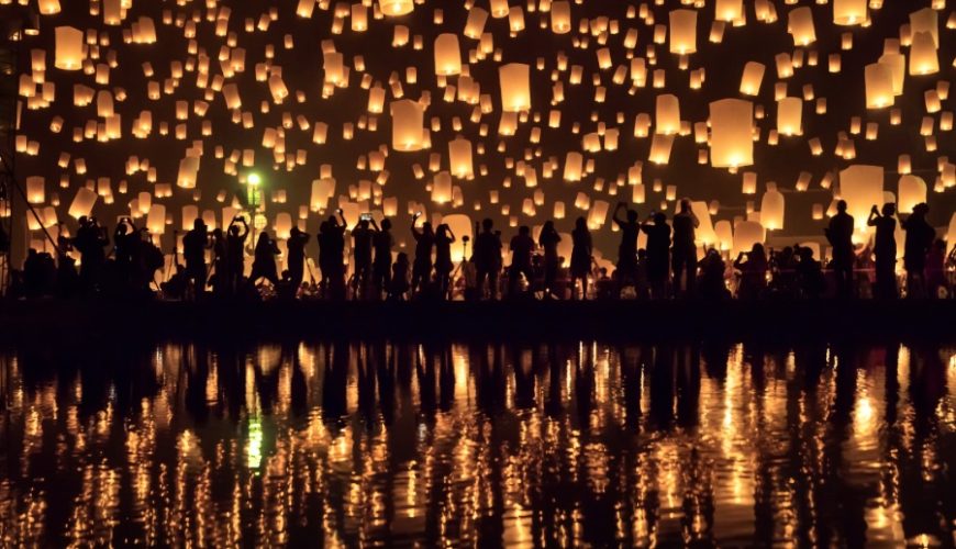 Yi Peng Lantern festival Thailand